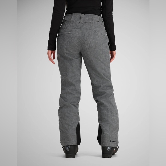 NWT Obermeyer Malta Snow Pants Women’s Size 6 Short Charcoal Graphite Grey - Picture 2 of 15